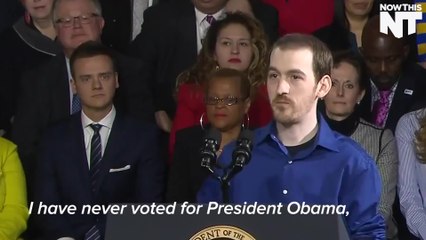 President Obama Meets The Republican Who Opposed Him