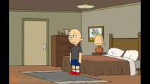 Classic Caillou Dresses Up As Spider-Man And Gets Grounded.