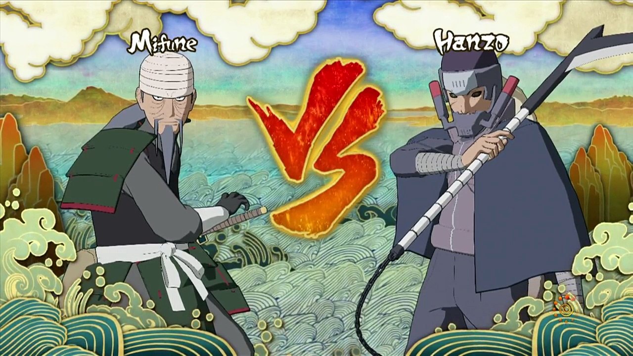 Naruto Shippuden: Ultimate Ninja Storm 3: Full Burst [HD] - Mifune Vs Hanzo