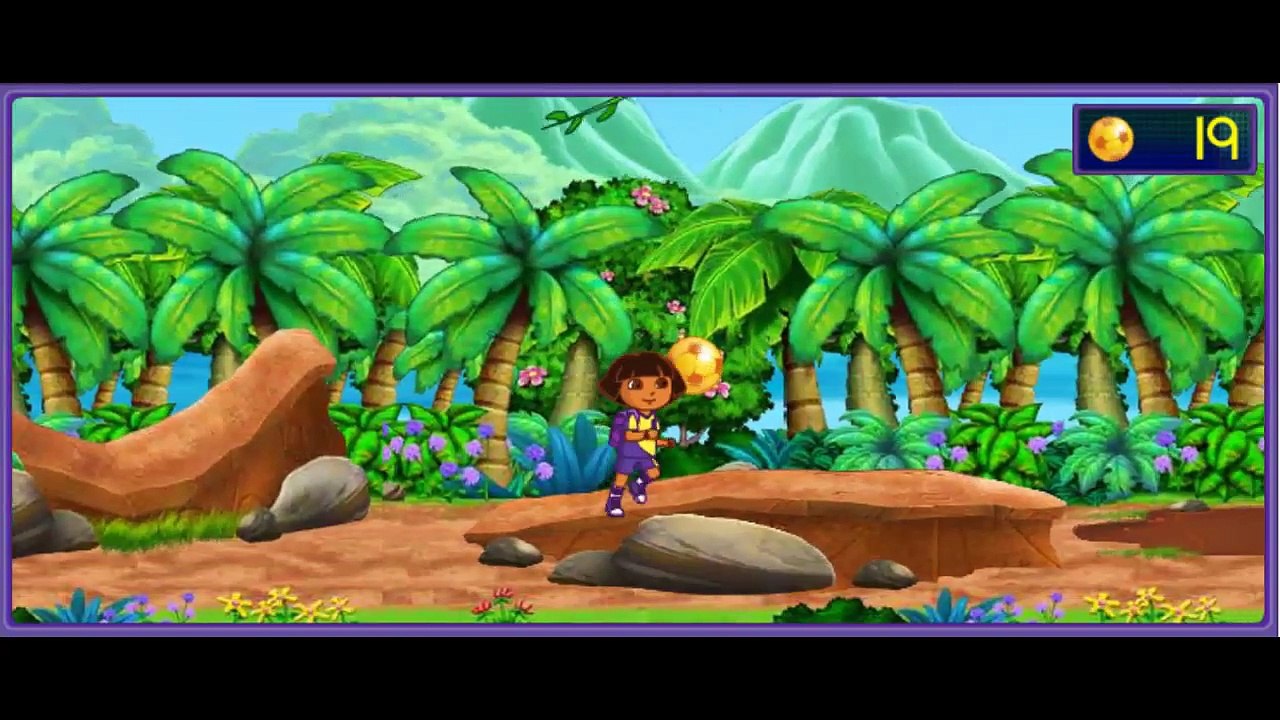 Dora the Explorer game for kids in english Super Soccer