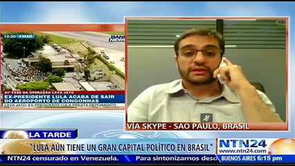 Lula Da Silva no descarta presentarse a la presidencia de Brasil en 2018