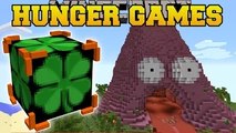 PopularMMOs PAT AND JEN Minecraft: PATRICK VOLCANO HUNGER GAMES - Lucky Block Mod