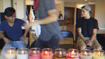 Hot Candle Wax Challenge ft. Wassabi Productions