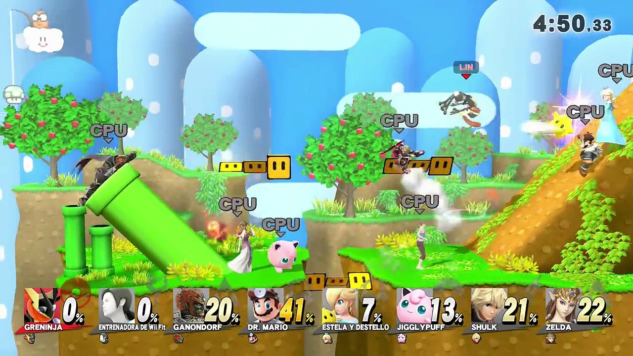 [Wii U] Super Smash Bros for Wii U - La Senda del Guerrero - Greninja