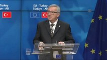 Türkiye-Ab Zirvesi - AB Komisyonu Başkanı Juncker