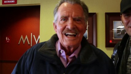 Ronnie Dove cuts an ad for Walkin' On the Blvd Baltimore Maryland Feb 2016