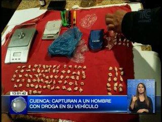 Operativo antinarcóticos en Cuenca