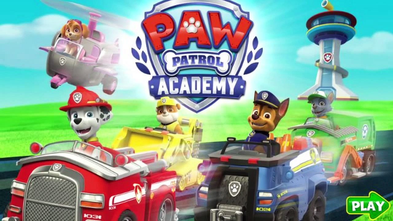 Paw Patrol Academy Episode 1-3 - Paw Patrol Games