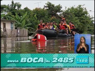 Inundaciones en Milagro