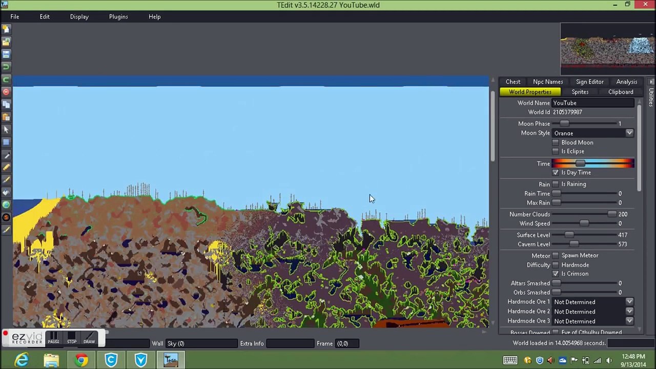 How To Download And Use Terraria World Editor TEdit 2.0 Terraria 1.2.4 ...