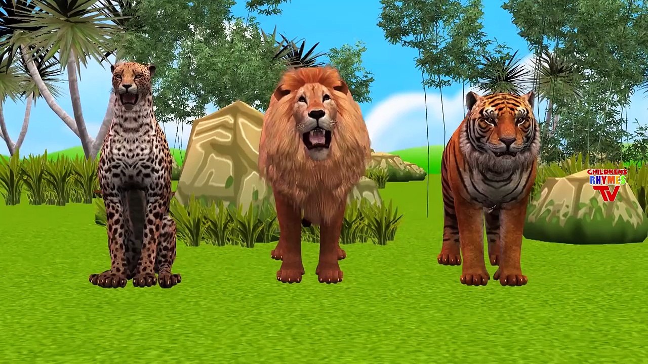 Animals Cartoons For Children If You Are Happy And You Know It Children Nursery Rhymes