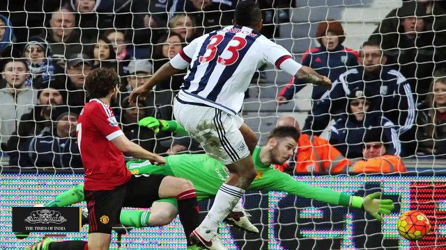 English Premier League - Manchester United 0-1 West Bromwich Albion - Salomon Rondon Strikes
