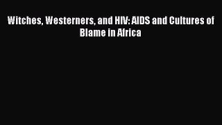 PDF Witches Westerners and HIV: AIDS and Cultures of Blame in Africa Free Books