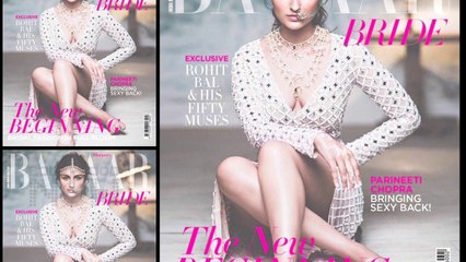 Parineeti Chopra HOT Indian Cover, Shows Off Cleavage