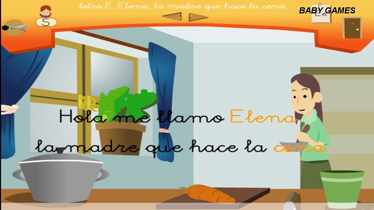 Las vocales en español para niños - Las vocales - Baby Games
