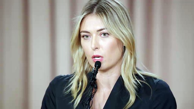 Dopage - Sharapova : Je n’ai pas regardé la liste des produits interdits