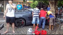 Kecelakaan Lamborghini di Surabaya, Tabrak Pejalan Kaki hingga Tewas