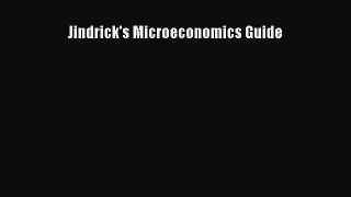 [PDF] Jindrick's Microeconomics Guide [Download] Full Ebook