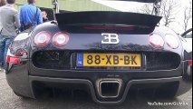 Bugatti Veyron w- Mansory Exhaust vs Bugatti Veyron Grand Sport