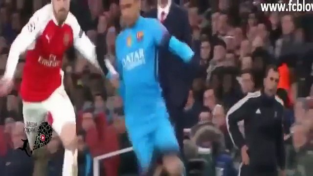 ملخص برشلونة و أرسنال _ الملخص كامل _ دوري ابطال اوروبا _ تعليق عربي _ 23/2/2016 _ HD