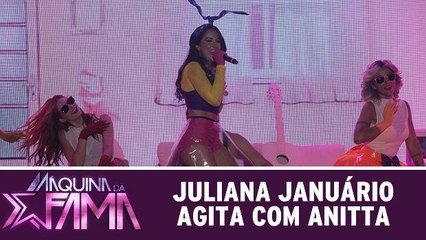 Juliana Januário agita com Anitta
