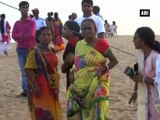 Sand artist's special tribute on International Women's Day