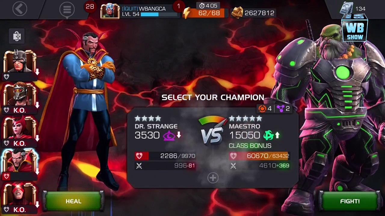 Marvel: Contest of Champions 5 Star MAESTRO Super Attacks!