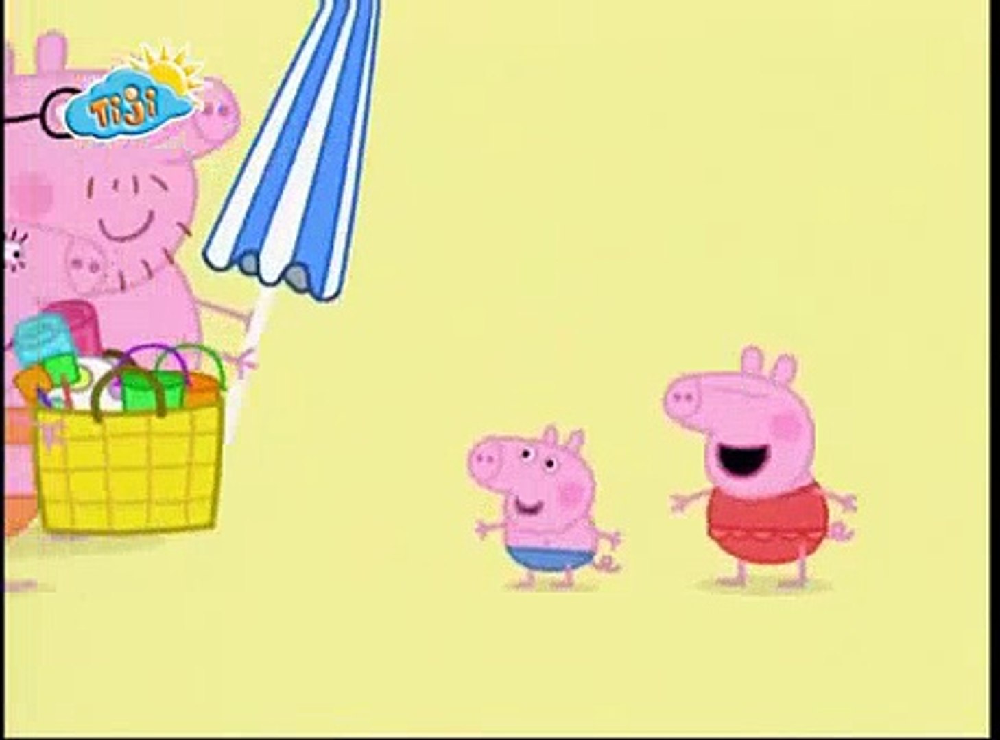 Peppa Pig A La Plage Tchoupi Dessin Animé