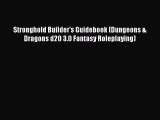 [PDF] Stronghold Builder's Guidebook (Dungeons & Dragons d20 3.0 Fantasy Roleplaying) Read