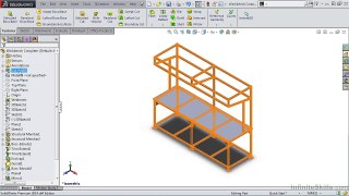 Learning SolidWorks 2015 - Weldments | Cut Lists