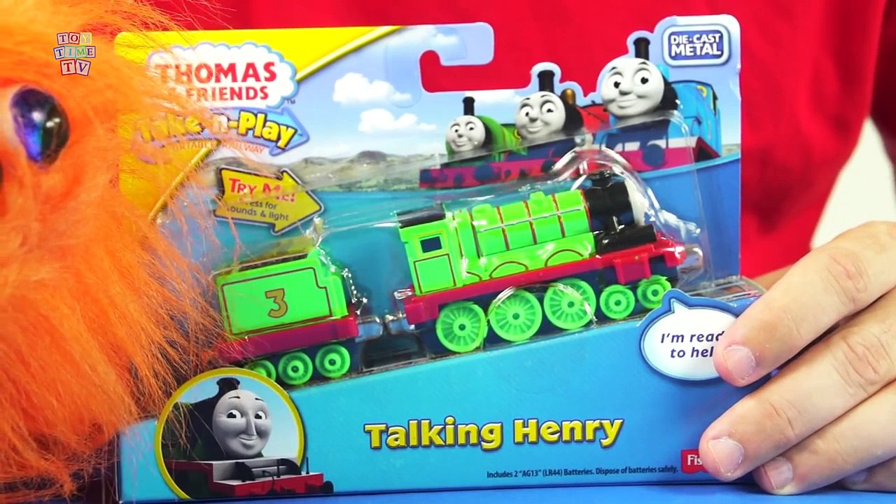 Thomas and Friends Take-N-Play Talking Henry the Green Engine Train Toy [Fisher Price]