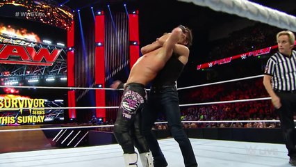 Ziggler vs. Ambrose - WWE World Heavyweight Championship Tournament Quarterfinal׃ Raw, Nov. 16, 2015