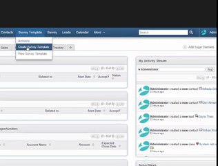 SugarCRM Survey Rocket helps send customer's surveys in an advanced way.