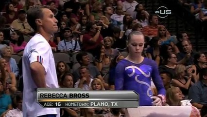 Bross wipes-out on Uneven Bars - from Universal Sports