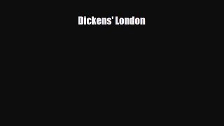 PDF Dickens' London PDF Book Free