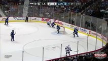 Anze Kopitar OT goal. Los Angeles Kings vs Vancouver Canucks 11/25/2013