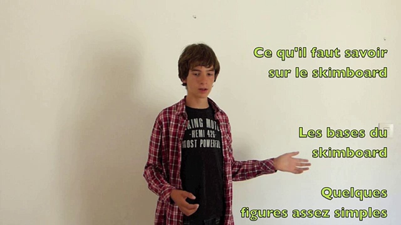 apprendre à faire du skimboard