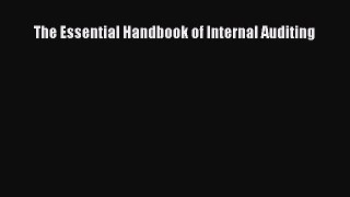 Read The Essential Handbook of Internal Auditing PDF Free