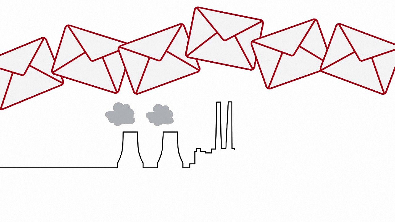 Pegadas ecológicas dos e-mails