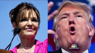 Sarah Palin Endorses Donald Trump for President in 2016 | NBC Nightly News