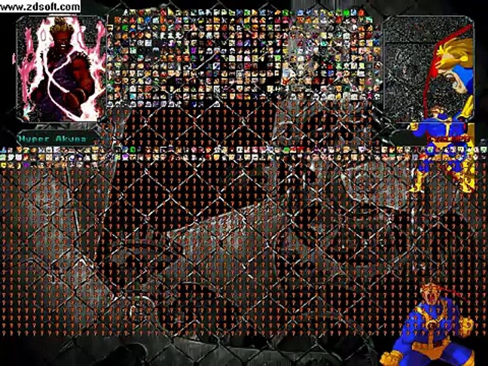 Mugen Random Battle #5 Hyper Akuma vs Orochi Shin Akuma