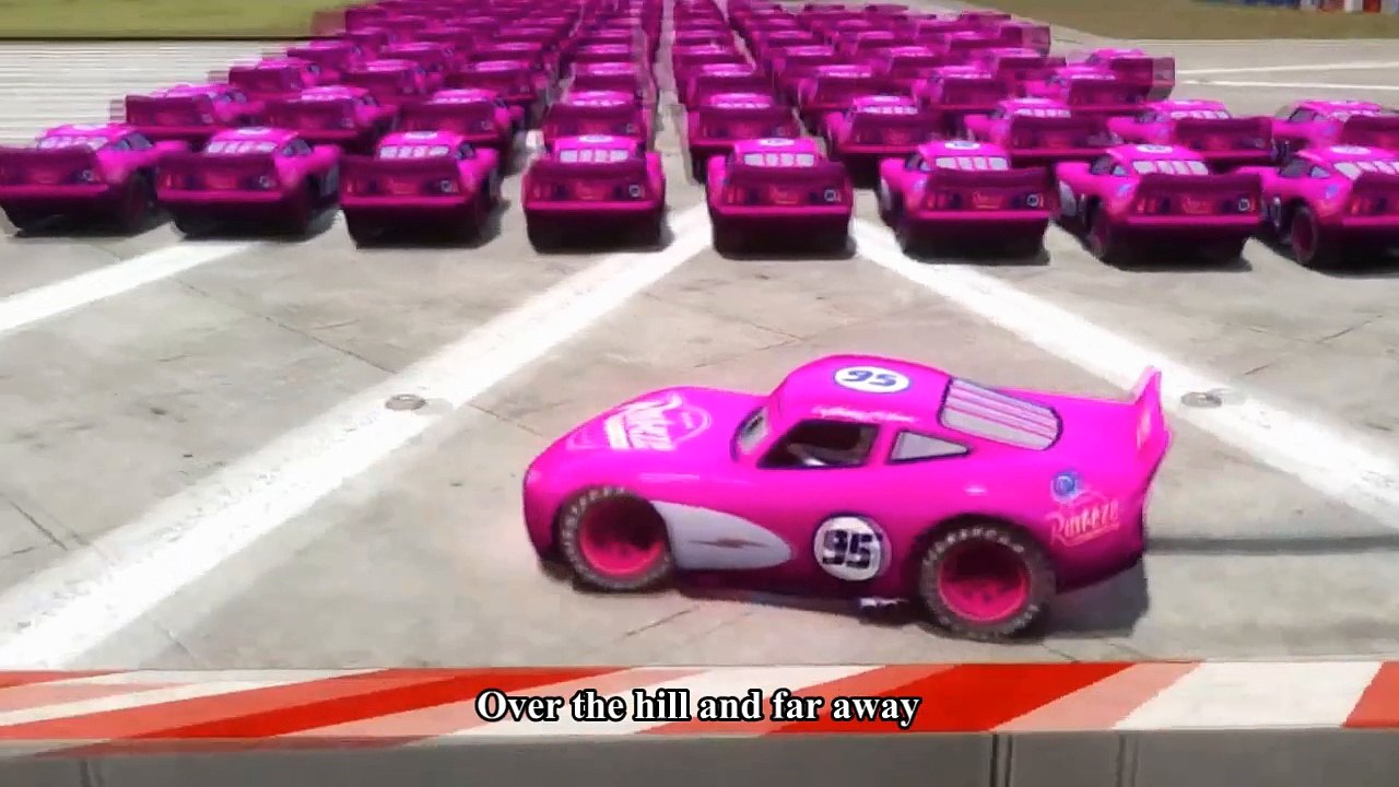 Spiderman Songs Lyrics ♫  Five little ducks ♫ Elsa Frozen Pink McQueen cars for The Snow Queen