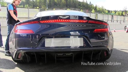 Aston Martin ONE-77 Loud Track Sounds! 5 of Them!!