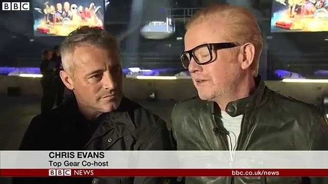 Top Gears Chris Evans and Matt LeBlanc talk nerves