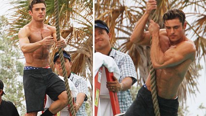 Zac Efron's Baywatch movie photos reveal