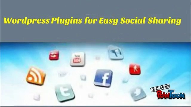 Wordpress Plugins for Easy Social Sharing