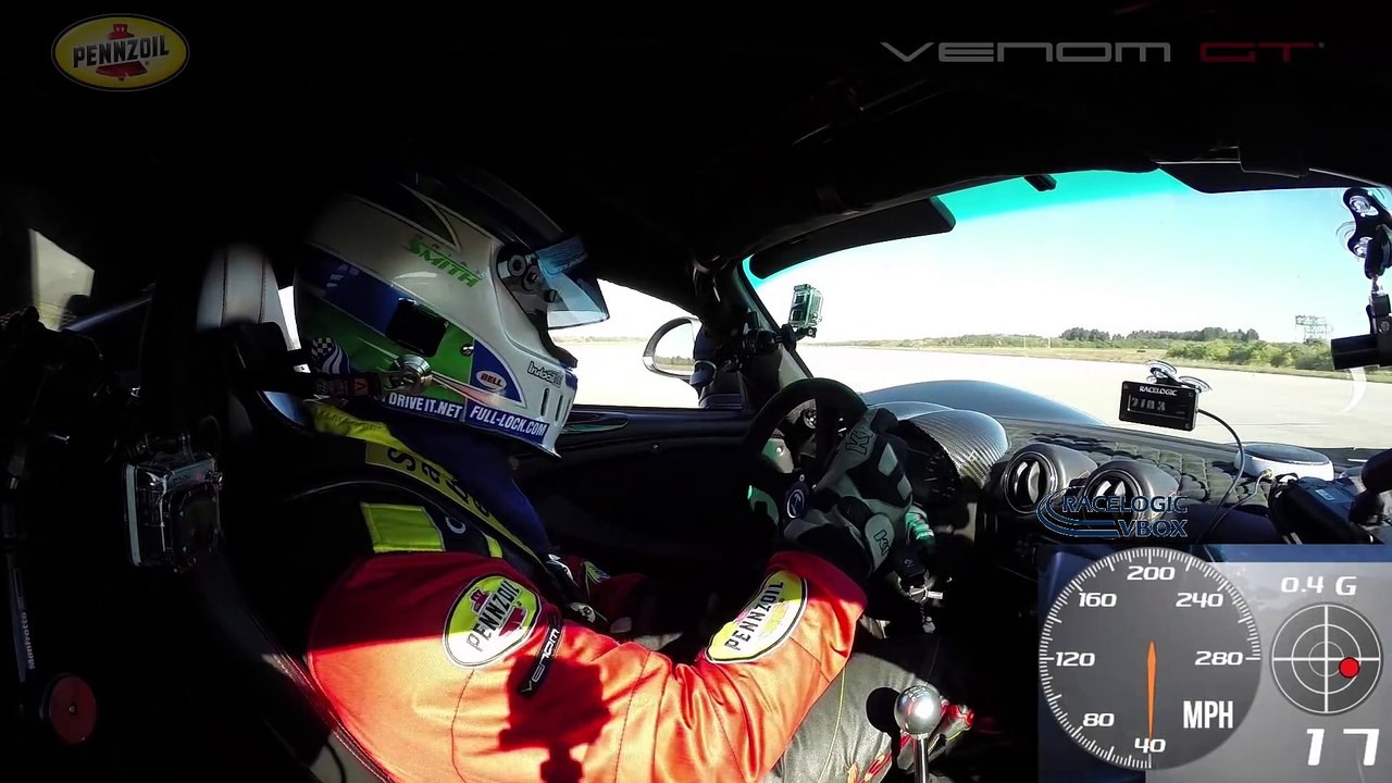 World's Fastest- 270.49 mph Hennessey Venom GT