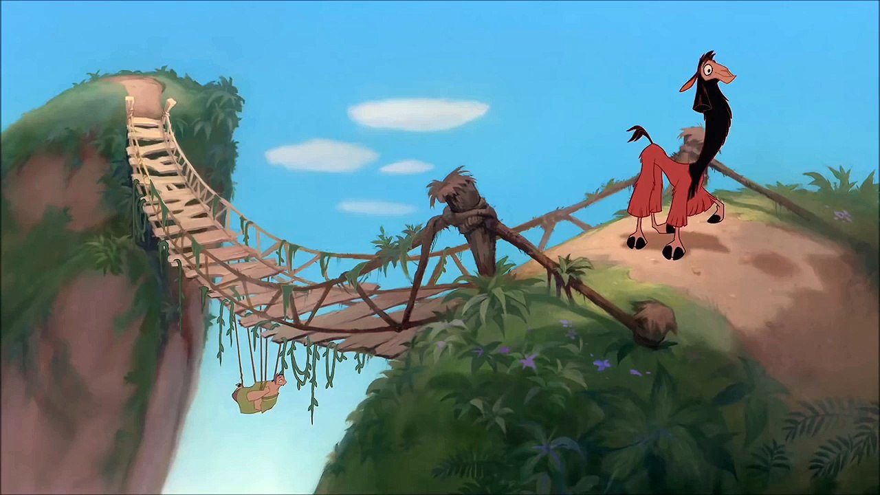 The Emperor's New Groove - Stuck in the Ravine part 1 HD