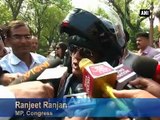 Congress MP rides bike to Parliament on International Women's day