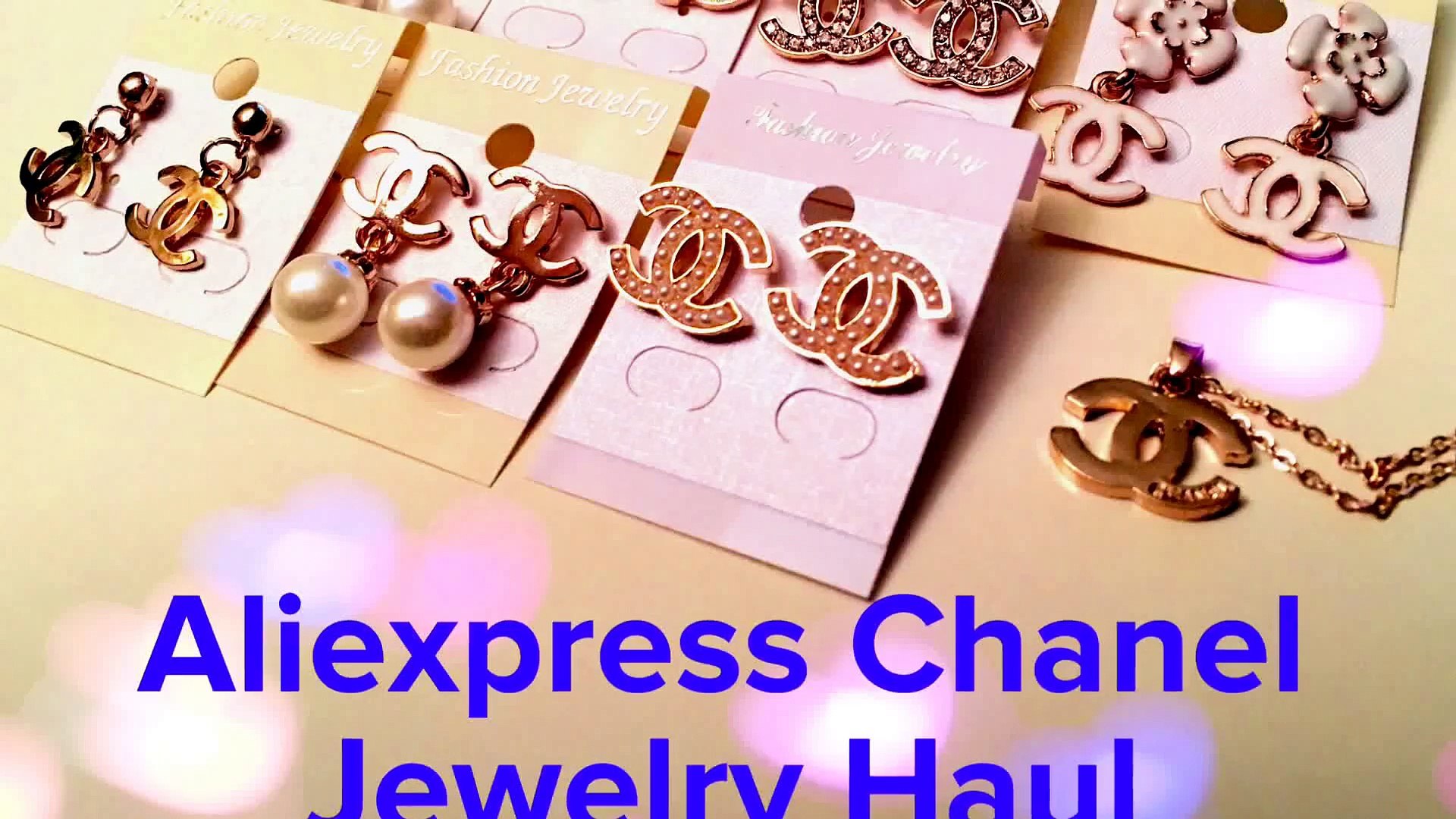 Aliexpress Chanel Jewelry Haul Video Dailymotion